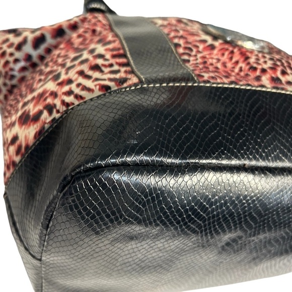 Trveviso Large Leopard Print Tote Bag - Picture 8 of 16